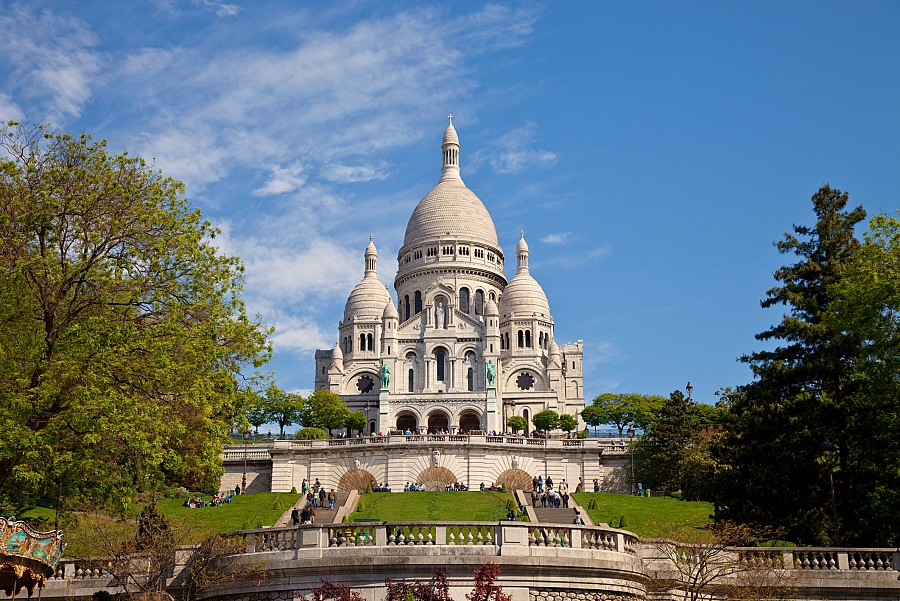 Sacre Coeur Cathedral, Paris, France